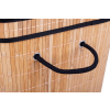 Bambusowy kosz na pranie 3-komorowy naturalny BAMBOO